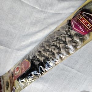 Black and Gray Hair Extensions